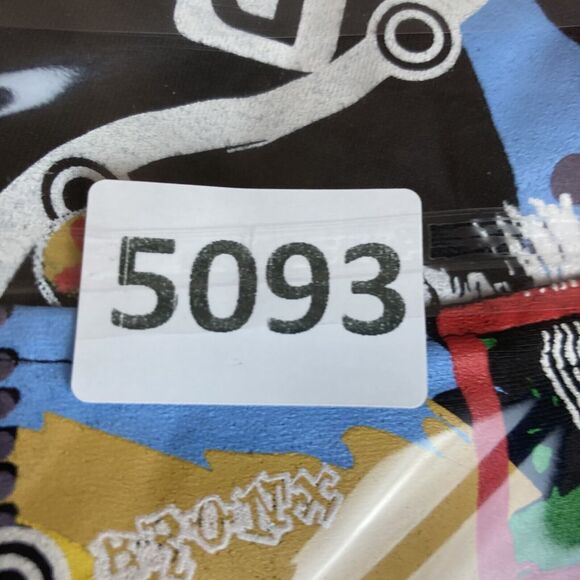 Tank Graphic T Shirt Mens‎ Large Street wear Art Black Colorful City Crew Neck - Picture 10 of 10